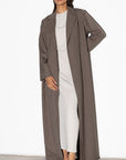 Jacket Abaya in Taupe