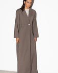 Jacket Abaya in Taupe