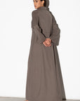 Jacket Abaya in Taupe