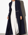 Tassel Abaya in Navy