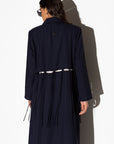 Tassel Abaya in Navy