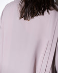 Pleated Summer Abaya in Mauve