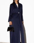 Suit Abaya in Polished Navy