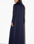 Suit Abaya in Polished Navy