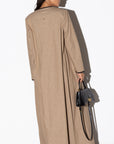 Tan Structured Abaya