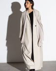 Winter Structured Ivory Coat