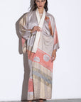 Hand Painted Colour Kimono