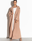 Trench Abaya in Caramel