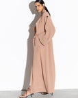 Trench Abaya in Caramel