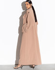 Trench Abaya in Caramel