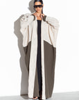 Oatmeal Green Loose Abaya