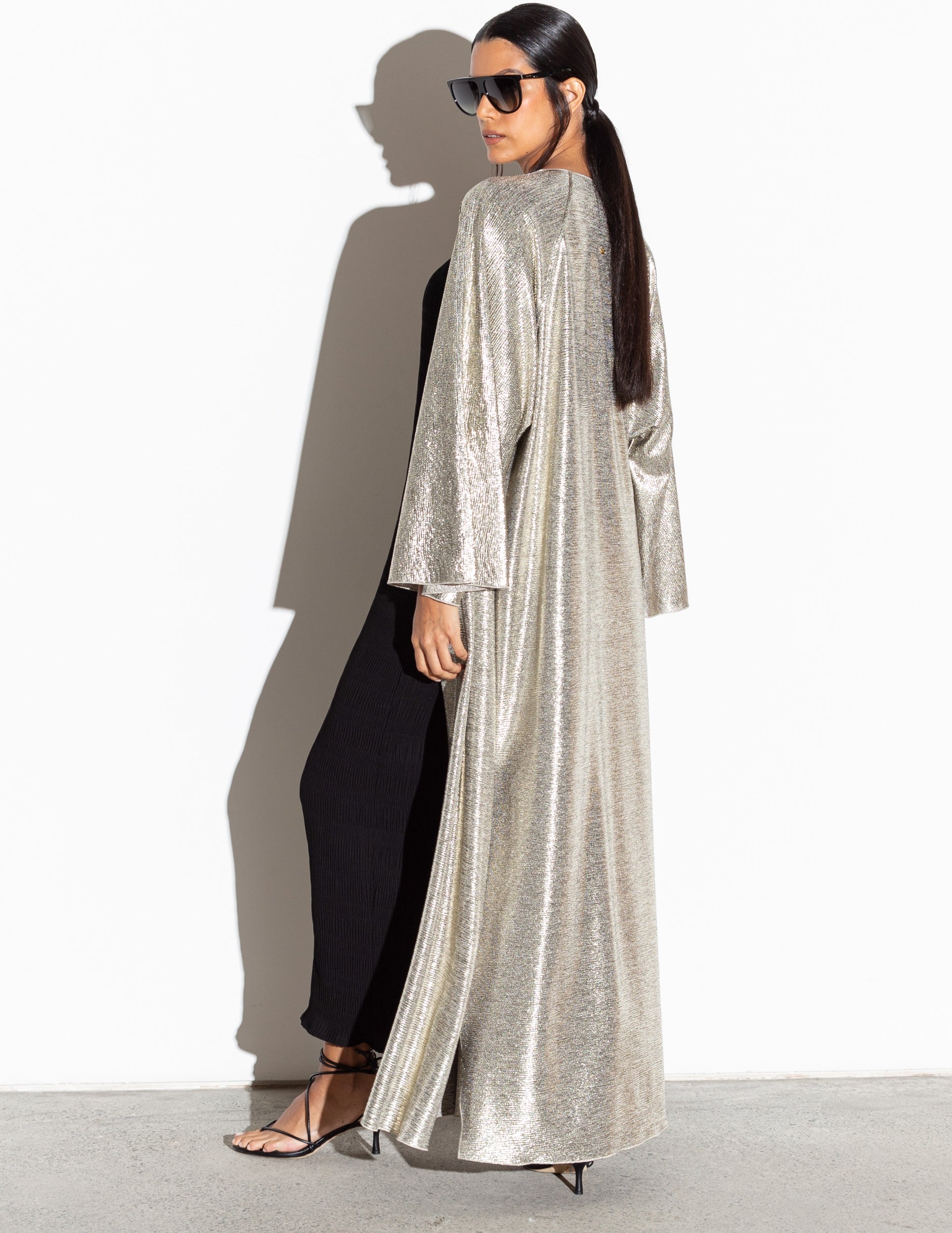 Metallic Abaya