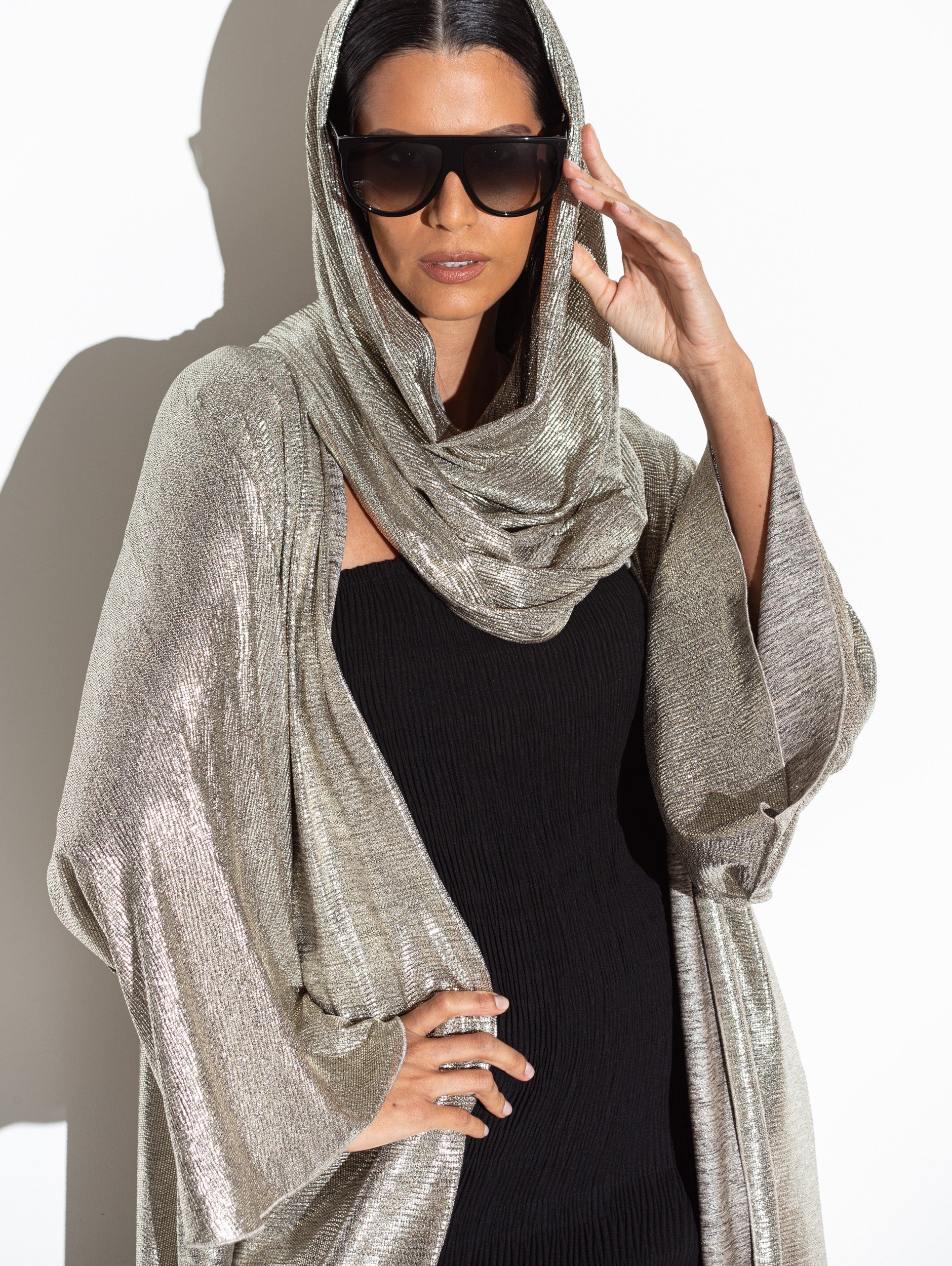 Metallic Abaya