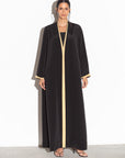 Luxury Gold Trim Abaya