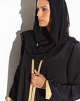 Luxury Gold Trim Abaya