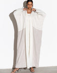 Ivory Loose Abaya