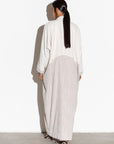 Ivory Loose Abaya