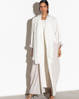 Ivory Loose Abaya