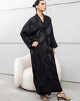 Lux Flow Abaya in Black