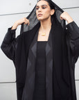 Lux Flow Abaya in Black