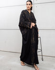 Black and Gold Abaya