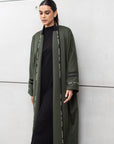 Winter Coat in Green